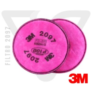 Filtro 2097 3M para proteccion de polvo