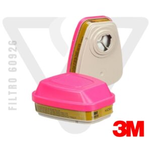 Cartucho 3M 60926 - para vapores orgánicos y gases ácidos.