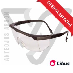 Anteojo ARGON Transparente AF con protección UV y tratamiento antiempaño, ideal para uso industrial