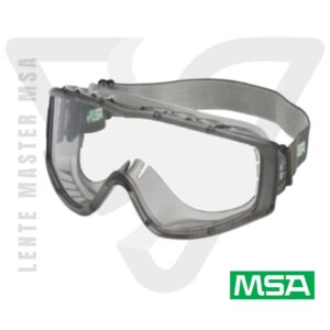 Lentes de Protección MSA Master Chempro con ventilación indirecta, resistencia a impactos y recubrimiento antivaho