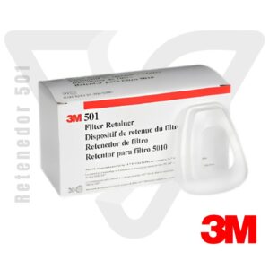 Retenedor de filtro 3M 501 - accesorios para respiradores.