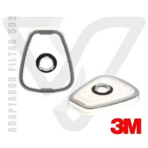 Adaptador de filtro 3M 502 - protección respiratoria industrial