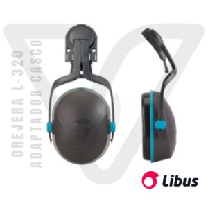 Orejera L-320 Casco - Libus de seguridad