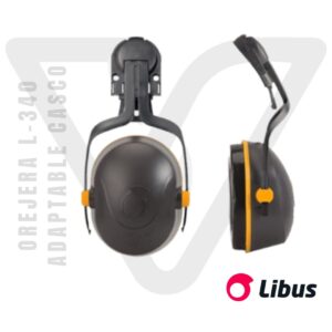 Orejera L-340 Casco - Libus para seguridad industrial
