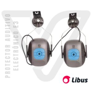 Protector Auditivo Electrónico E3 para casco - Libus protección de oidos