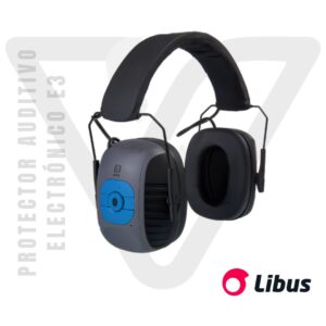 Protector auditivo electrónico E3 - libus protección auditivo
