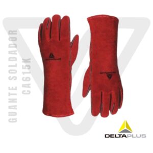 Guante Soldador CA615K Delta Plus con piel de serraje