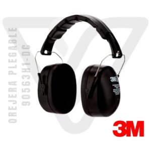 3M™ Orejera Plegable 90563H1-DC, Negro