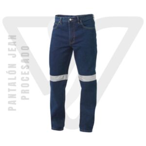 Pantalón Jean Procesado Nacional
