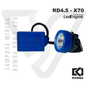 LAMPARA MINERA KOMBA RD4.5-X70 y cargador