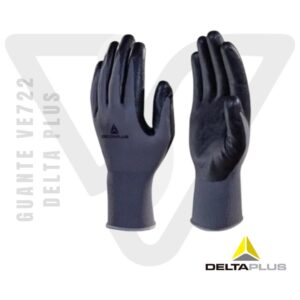 Guante VE722 DELTA PLUS | Guante de Punto con Recubrimiento de Nitrilo Espumado