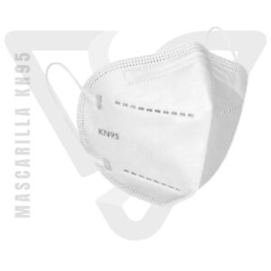 MASCARILLA KN95 de color blanco