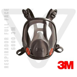 Respirador Full Face 6800 3M T/M