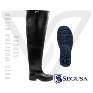 BOTA MUSLERA NITRO SEGUSA DE CAUCHO REFORZADO
