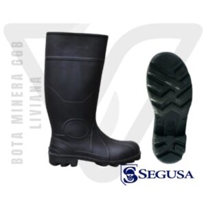Bota Minera GGB LIVIANA de una sola pieza resistente a desgarros y abrasiones