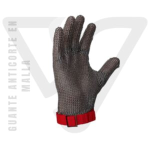 Guante malla de acero resistente Guante anticorte proteccion contra cortes y punzones