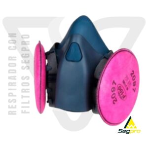 Respirador con filtros Segpro