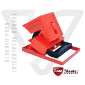 BLOQUEO PARA INTERRUPTOR GRANDE loto master Cuerpo de polipropileno