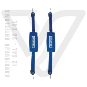 Barbiquejo antiflama 12 cal - 25 cal protección contra arco eléctrico