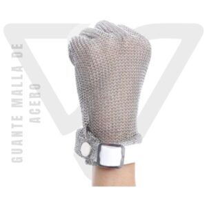 Guante malla de acero disponible en todas las tallas