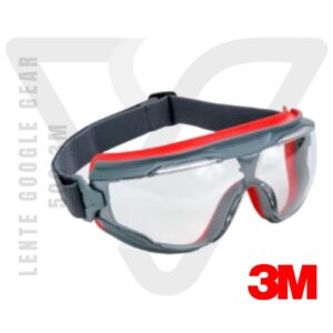 Lente Google Gear 500 3m temperaturas extremas, ofreciendo un ajuste personalizado y una visión clara gracias a su recubrimiento anti-empañante