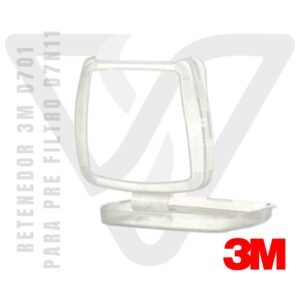 Retenedor 3M D701 para pre filtro D7N11 y los cartuchos de la serie D800X