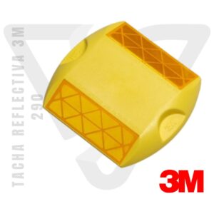 Tacha reflectiva 3M 290 con material reflectante de alta calidad