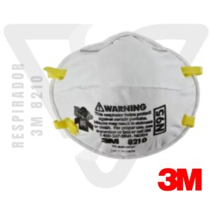 respirador desechable 3m 8210 El 3M™ 8210 N95 es un respirador de alto rendimiento que equilibra protección, comodidad y confianza, convirtiéndose en una de las opciones más utilizadas en el ámbito laboral.