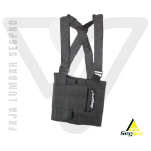 Faja Lumbar Segpro seguridad Segpro para trabajo