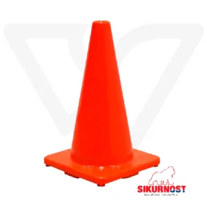 Cono de 28 pulgadas Sikurnost para señalización vial y seguridad industrial
