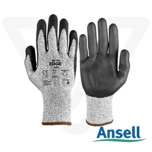 Guante Edge 48-706 Ansell resiste a los cortes y a la abrasion con revestimiento de espuma de nitrilo