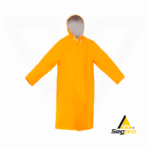 Capotin de PVC Naranja Segpro de espesor de 0.32mm con costuras termo selladas