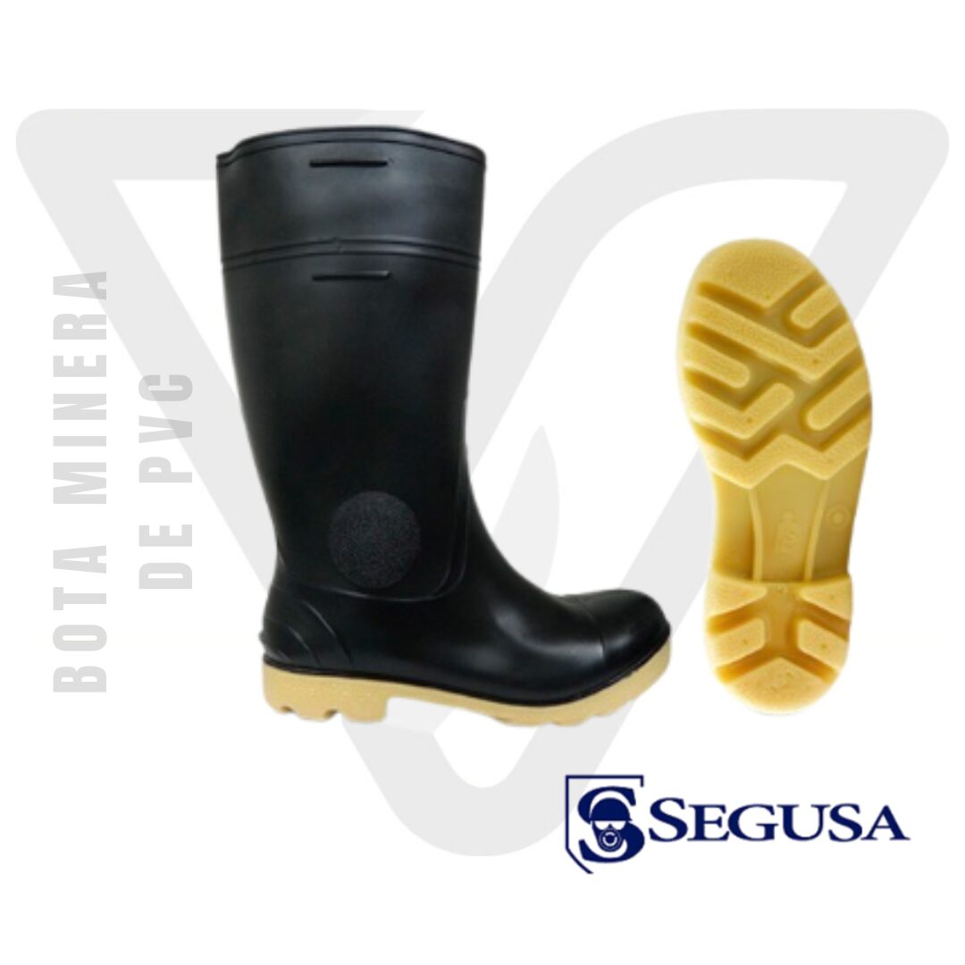 Bota minera de PVC Segura