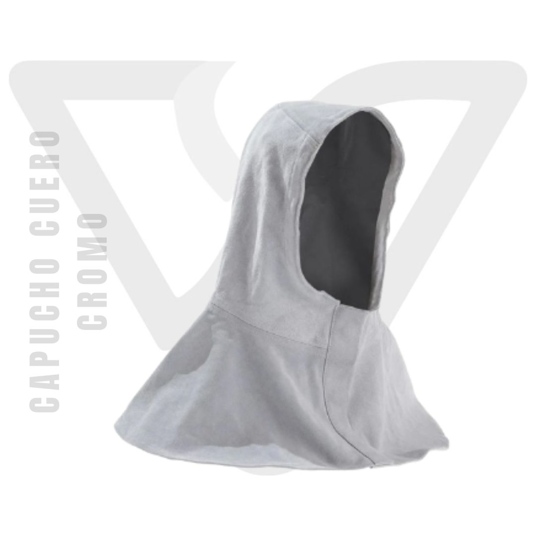 Gorro de Cuero Cromo Soldador