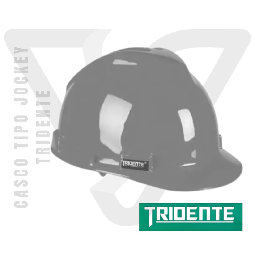 Casco tridente Plomo tipo Jockey