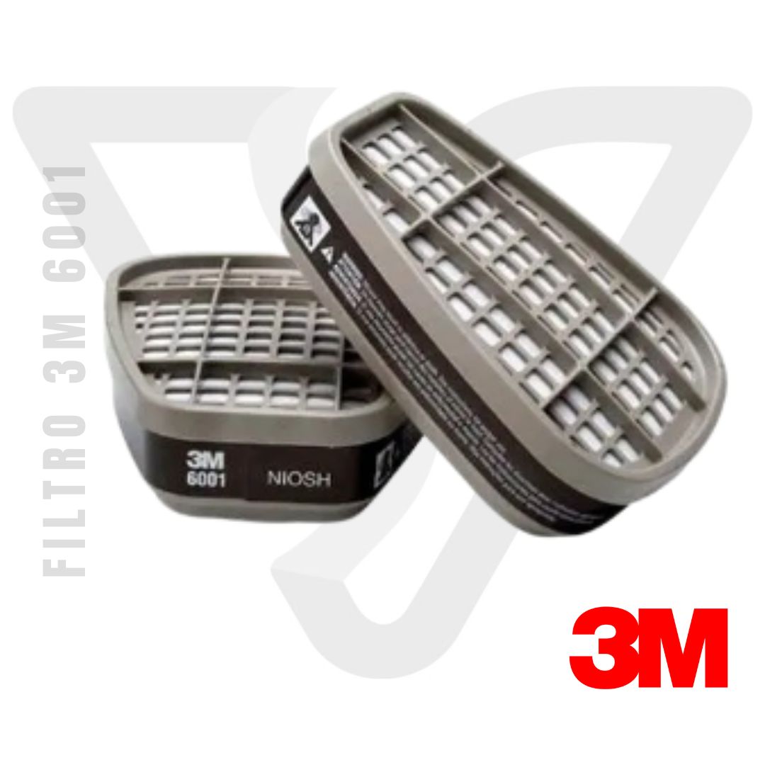Cartucho 3M 6001 Vapores Orgánicos