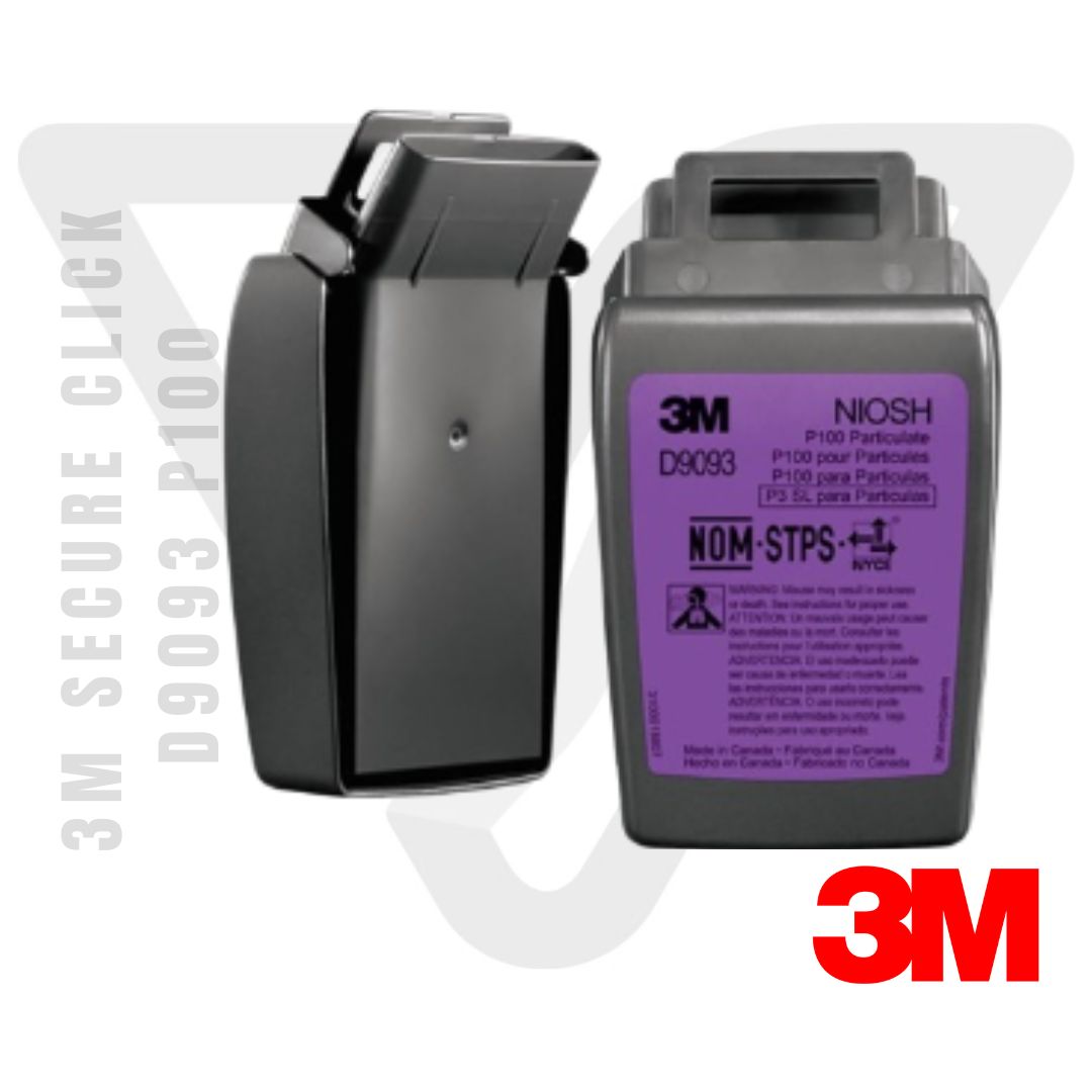 Filtro de partículas 3M Secure Click D9093 P100
