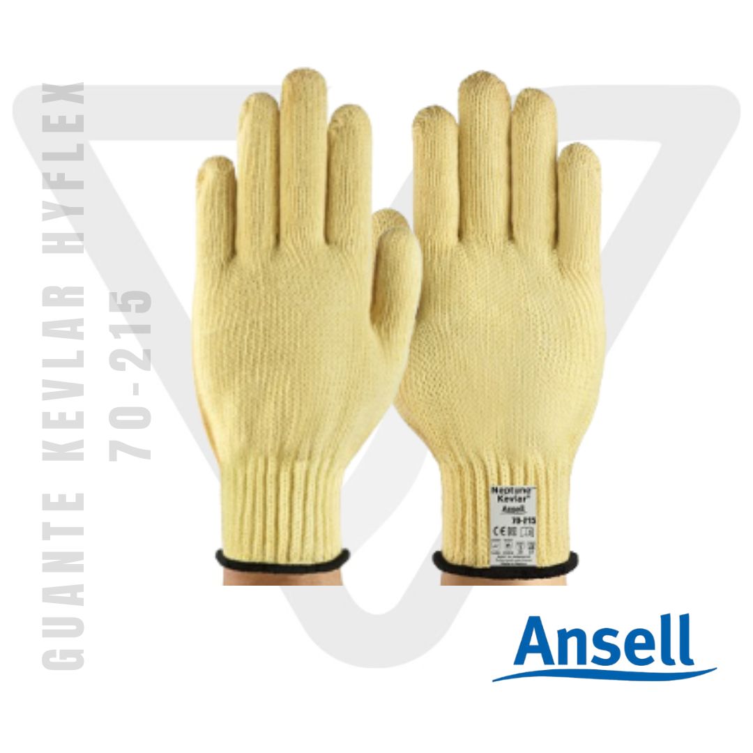 Guante Kevlar hyflex 70-215 Ansell