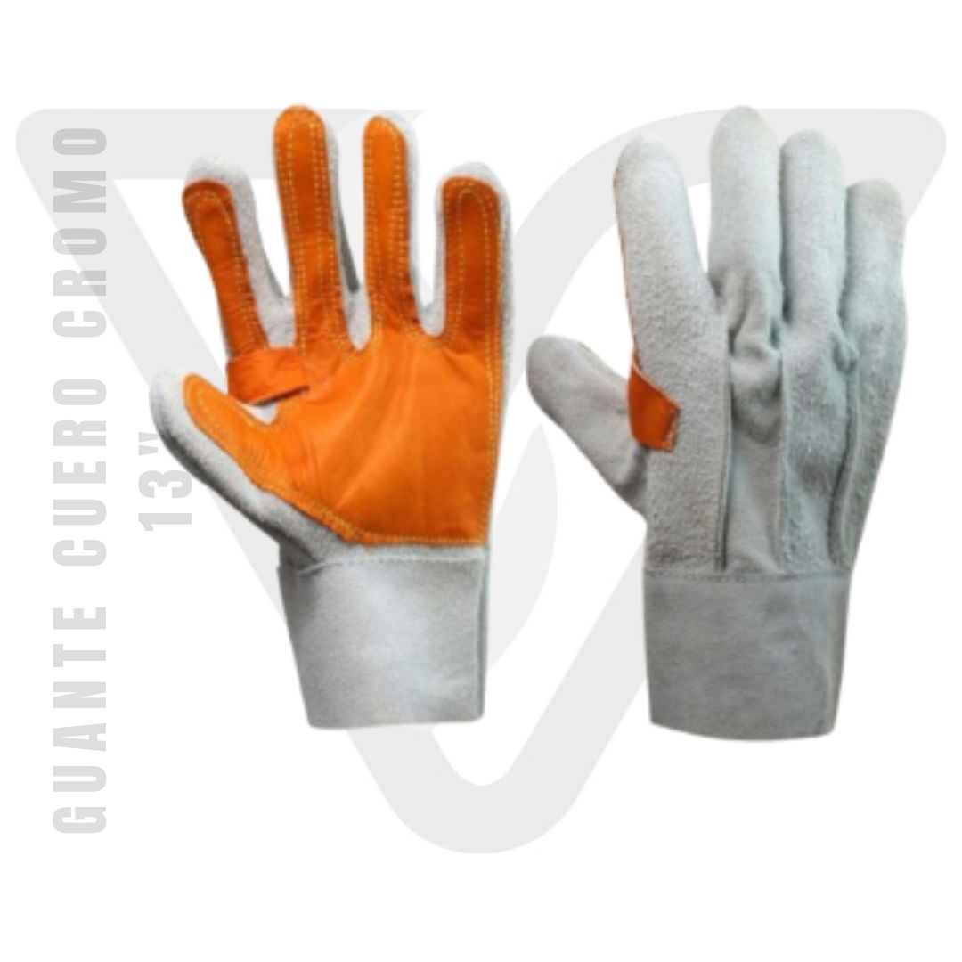 Guante de cuero cromo de 13 pulgadas