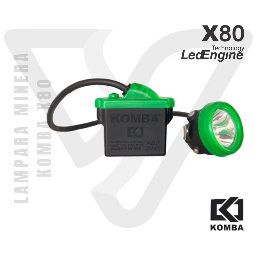 Lampara Minera Komba x80