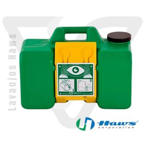 Lavaojos portátil Haws Avlis LP-075 de 36 litros en color verde