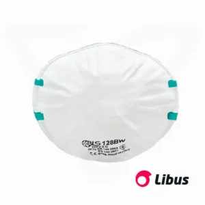 Mascarilla BLS Classic 128 BW Libus ayuda con la resistencia respiratoria y disminuye la humedad dentro de la mascarilla