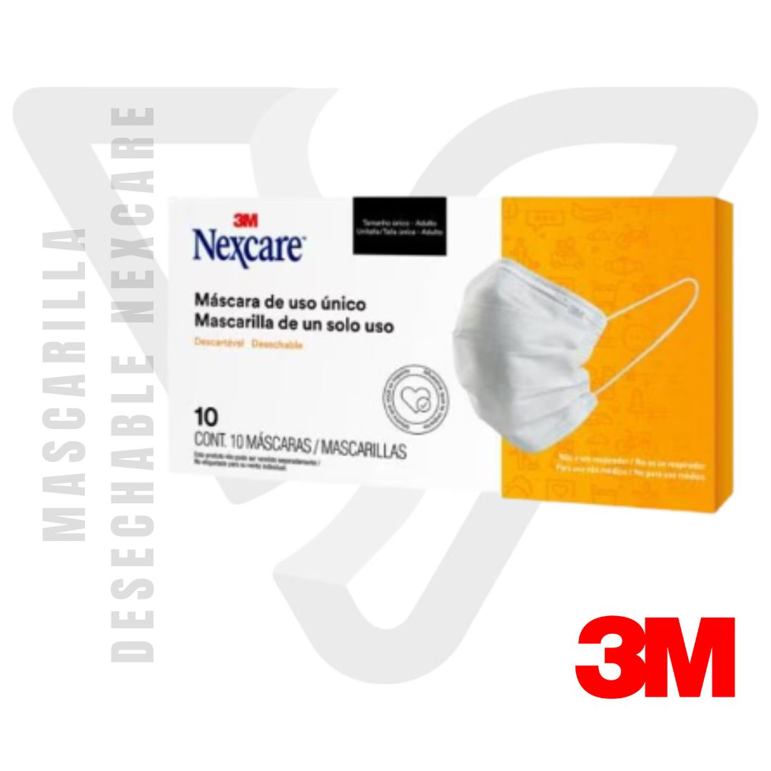 Mascarilla Desechable Nexcare