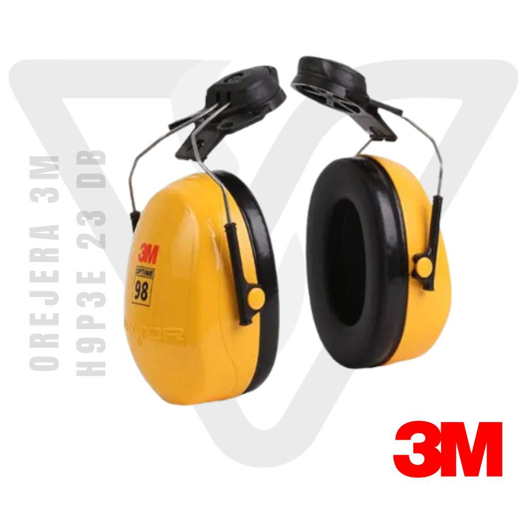 Orejera 3M H9P3E 23 dB adaptable a casco