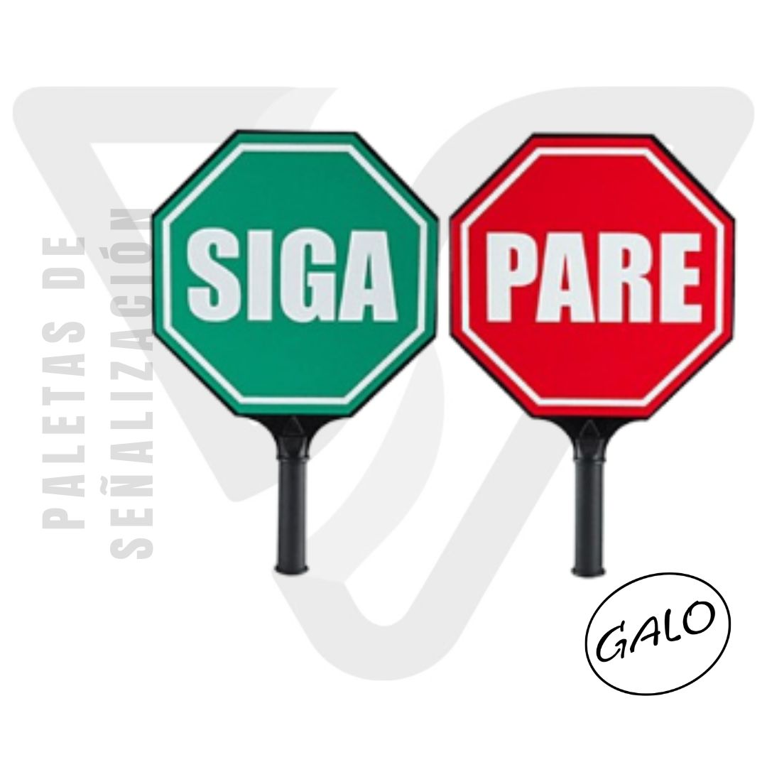 Paletas de Señalización Galo