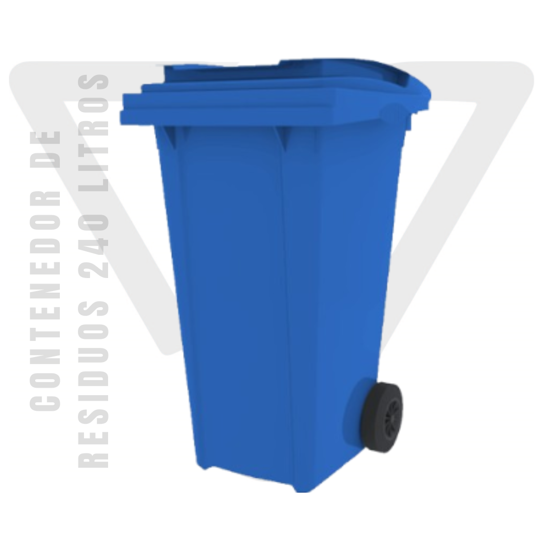 Contenedor De Residuos 240 Litros