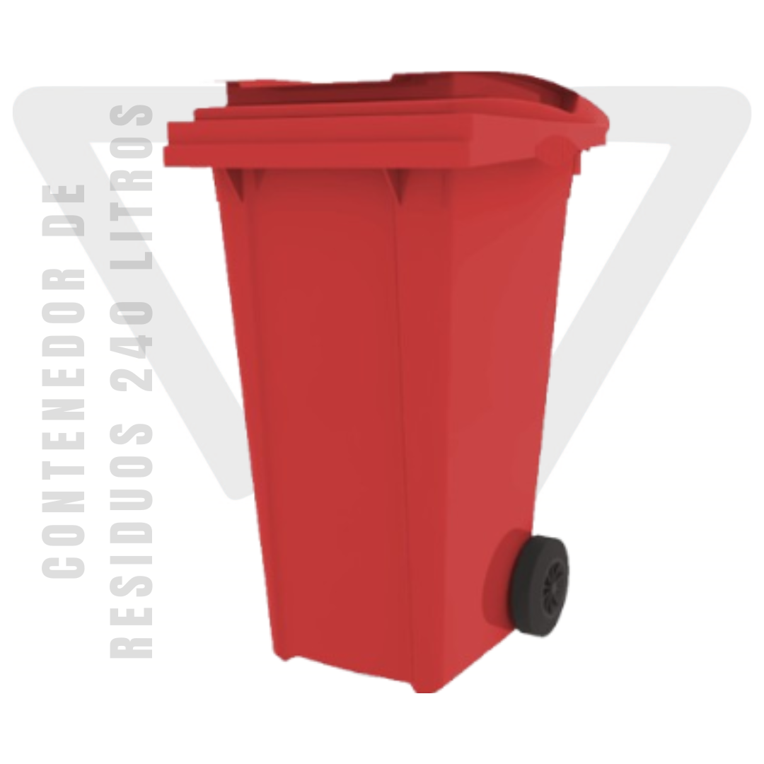 Contenedor De Residuos 240 Litros