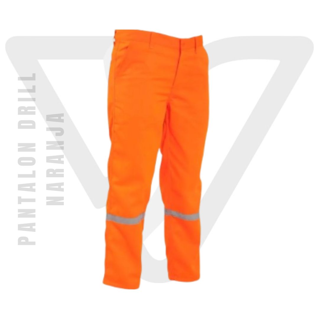 Pantalón Drill Tecnología Naranja