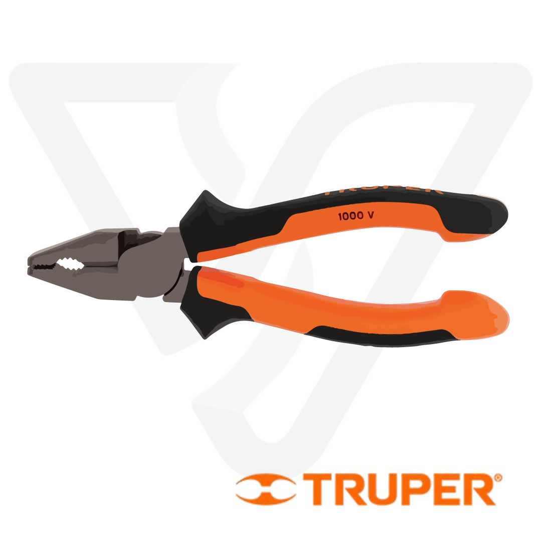 Pinza para electricista 7 pulgadas alta palanca Truper