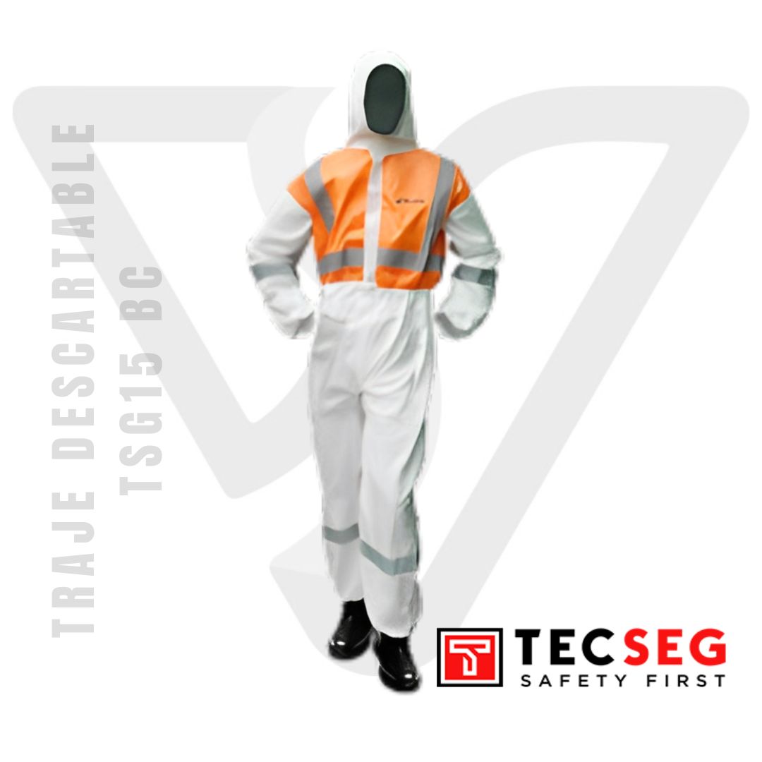 Traje descartable Tecseg TSG15 BC